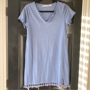 Michael Stars blue dress coverup XS/S